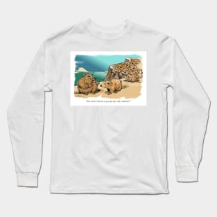 Listen only to the sound of my voice. Long Sleeve T-Shirt